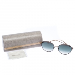 مملوكة مسبقًا Jimmy Choo Light Purple/Grey Gradient Ello Aviator Sunglasses