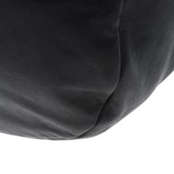 Pre Owned Jimmy Choo Black Leather Sky Hobo