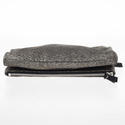 Pre Owned Jimmy Choo Gray Bex Quilted Shoulder Bag