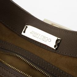 Pre Owned Jimmy Choo Beige Flap Bag