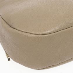 Pre Owned Jimmy Choo Beige Flap Bag