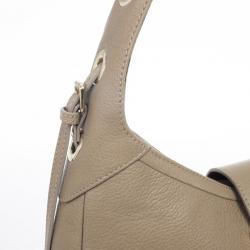 Pre Owned Jimmy Choo Beige Flap Bag