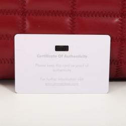 Pre Owned Jimmy Choo Red Calfskin Catherine Box Satchel 