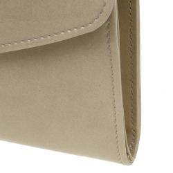 Pre Owned Jimmy Choo Nude Patent Leather Riane Clutch