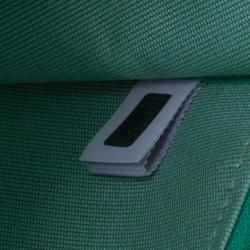 Pre Owned حقيبة جيمي تشو جلد لامع تركواز راين