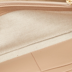 Pre Owned محفظة كونتينيتال جيمي تشو بيبا جلد ذهبي لامع