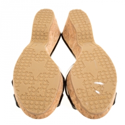 Pre Owned صندل جيمي تشو بانا فلين جلد ميتالك بنفسجي مقاس 38.5