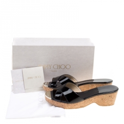 Pre Owned صندل جيمي تشو بانا فلين جلد ميتالك بنفسجي مقاس 38.5