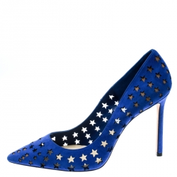 مملوكة مسبقًا حذاء كعب عالي جيمي تشو رومي  سويدي أسود مقدمة مدببة مقاس 38