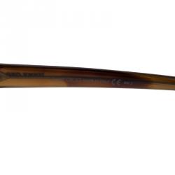 مملوكة مسبقًا Jimmy Choo Brown/ Brown Gradient Embellished Sophia Cat Eye Sunglasses