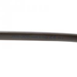 مملوكة مسبقًا Jimmy Choo Gold/Blue Gradient Andie S9RU3 Round Sunglasses 