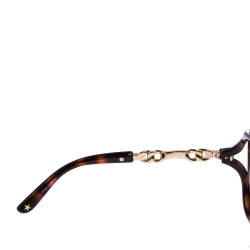 Jimmy Choo Brown Tortoise Gradient Oversize Sunglasses