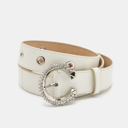 70%オフセールJIMMY CHOO KALINA LEATHER BELT Women's Designer Belts | Elegant Belts | JIMMY CHOO