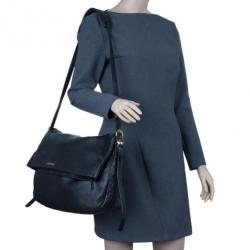 Pre Owned حقيبة يد جيمي تشو باكوس جلد أسود