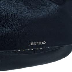 Jimmy Choo Black Leather Bacchus Bag