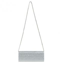 مملوكة مسبقًا Jimmy Choo Silver Acrylic Sweetie Clutch