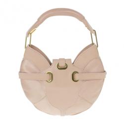 مملوكة مسبقًا Jimmy Choo Pink Satin and Leather Trim Small Talia Hobo