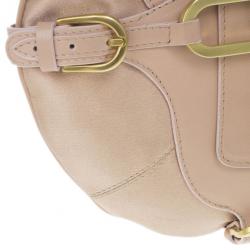 مملوكة مسبقًا Jimmy Choo Pink Satin and Leather Trim Small Talia Hobo