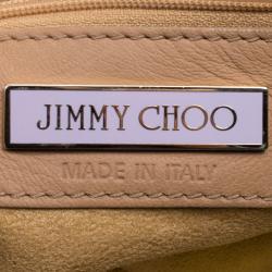 مملوكة مسبقًا Jimmy Choo Brown Leather Roxana Crossbody Bag