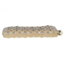 Pre Owned Jimmy Choo Beige Patent Leather Filipa Wallet