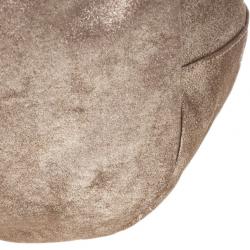Pre Owned Jimmy Choo Bronze Leather Solar Hobo