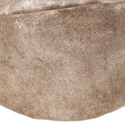 Pre Owned Jimmy Choo Bronze Leather Solar Hobo