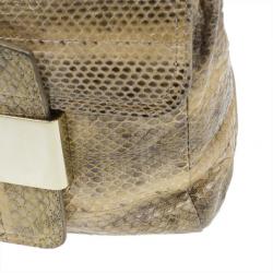 مملوكة مسبقًا حقيبة صغيرة جيمي تشو جلد ثعبان 