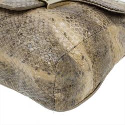 مملوكة مسبقًا حقيبة صغيرة جيمي تشو جلد ثعبان 