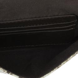 Pre Owned Jimmy Choo Snakeskin Zeta Clutch