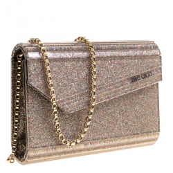 مملوكة مسبقًا حقيبة كلتش جيمي تشو كاندي أكريليك زرقاء