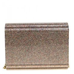 مملوكة مسبقًا حقيبة كلتش جيمي تشو كاندي أكريليك زرقاء