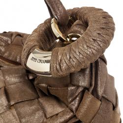 Pre Owned Jimmy Choo Sky Woven Hobo