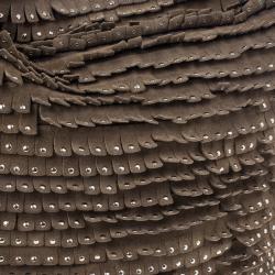 مملوكة مسبقًا حقيبة جيمي تشو مرصعة سويدي كبيرة سكاي