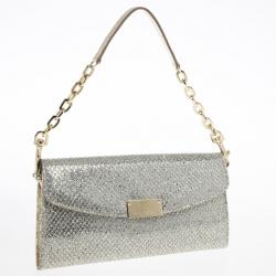 Pre Owned Jimmy Choo Riane Flap Clutch