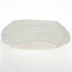 Pre Owned Jimmy Choo White 'Ramona' Python Leather Satchel