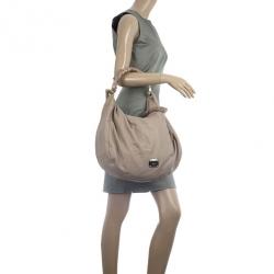 Pre Owned Jimmy Choo Large Leather Sky Bangle Hobo