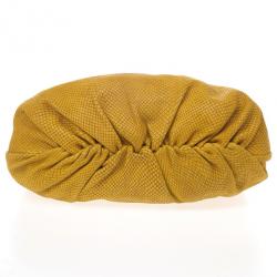 مملوكة مسبقًا Jimmy Choo Beige Leather &amp; Python Riki Hobo