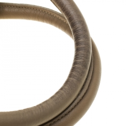 مملوكة مسبقًا Jimmy Choo Beige Leather Small Rosalie Sacthel