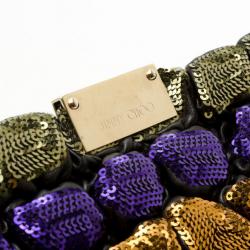 Jimmy Choo Glitter Sequin Clutch