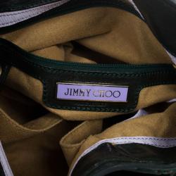 green jimmy choo purse