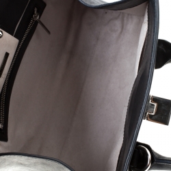 Jimmy Choo Black Star Studded Leather Riley Top Handle Bag