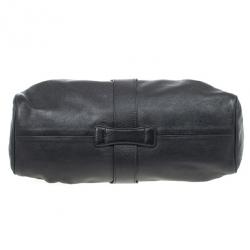 Pre Owned Jimmy Choo Black Leather Ramona Shopper