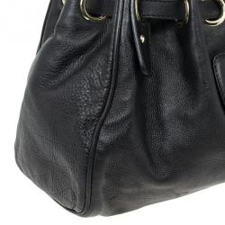 Pre Owned Jimmy Choo Black Leather Ramona Shopper