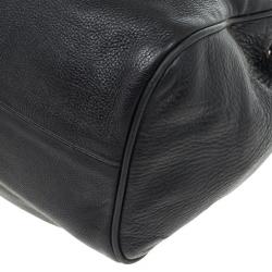 Pre Owned Jimmy Choo Black Leather Ramona Shopper