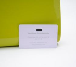 Pre Owned Jimmy Choo Cayla Lime Green Patent Leather Clutch