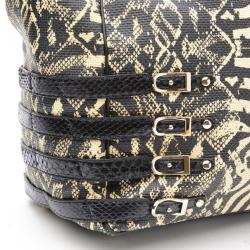 Pre Owned Jimmy Choo Babeth Faux Raffia Shopper