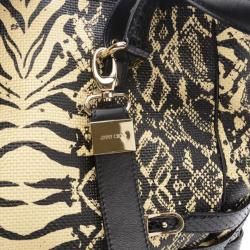 Pre Owned Jimmy Choo Babeth Faux Raffia Shopper