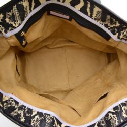 Pre Owned Jimmy Choo Babeth Faux Raffia Shopper