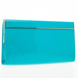 Pre Owned Jimmy Choo Cayla Patent Leather Clutch
