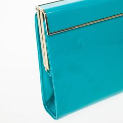 Pre Owned Jimmy Choo Cayla Patent Leather Clutch